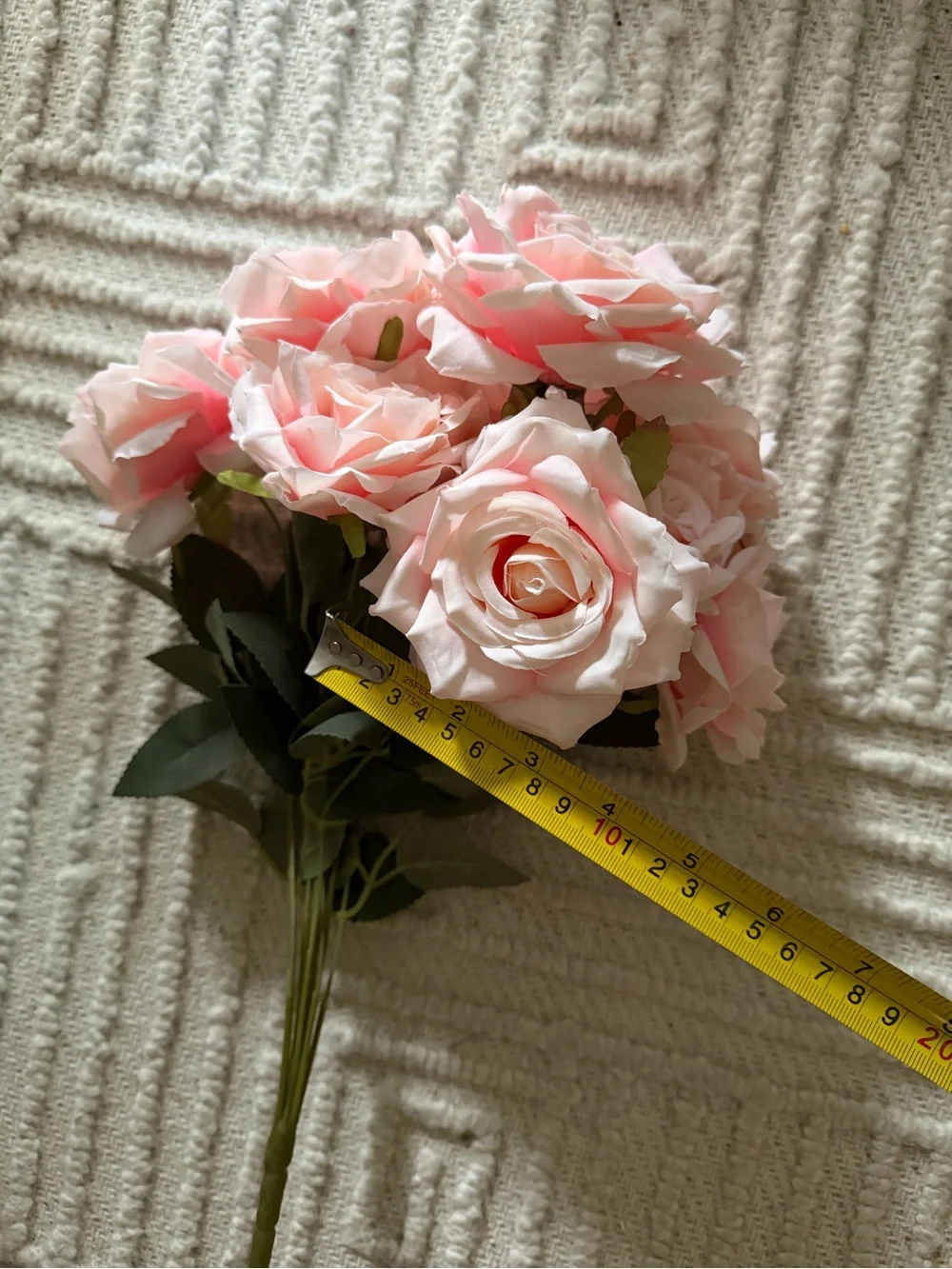 Large lot of new pink faux flowers faux roses